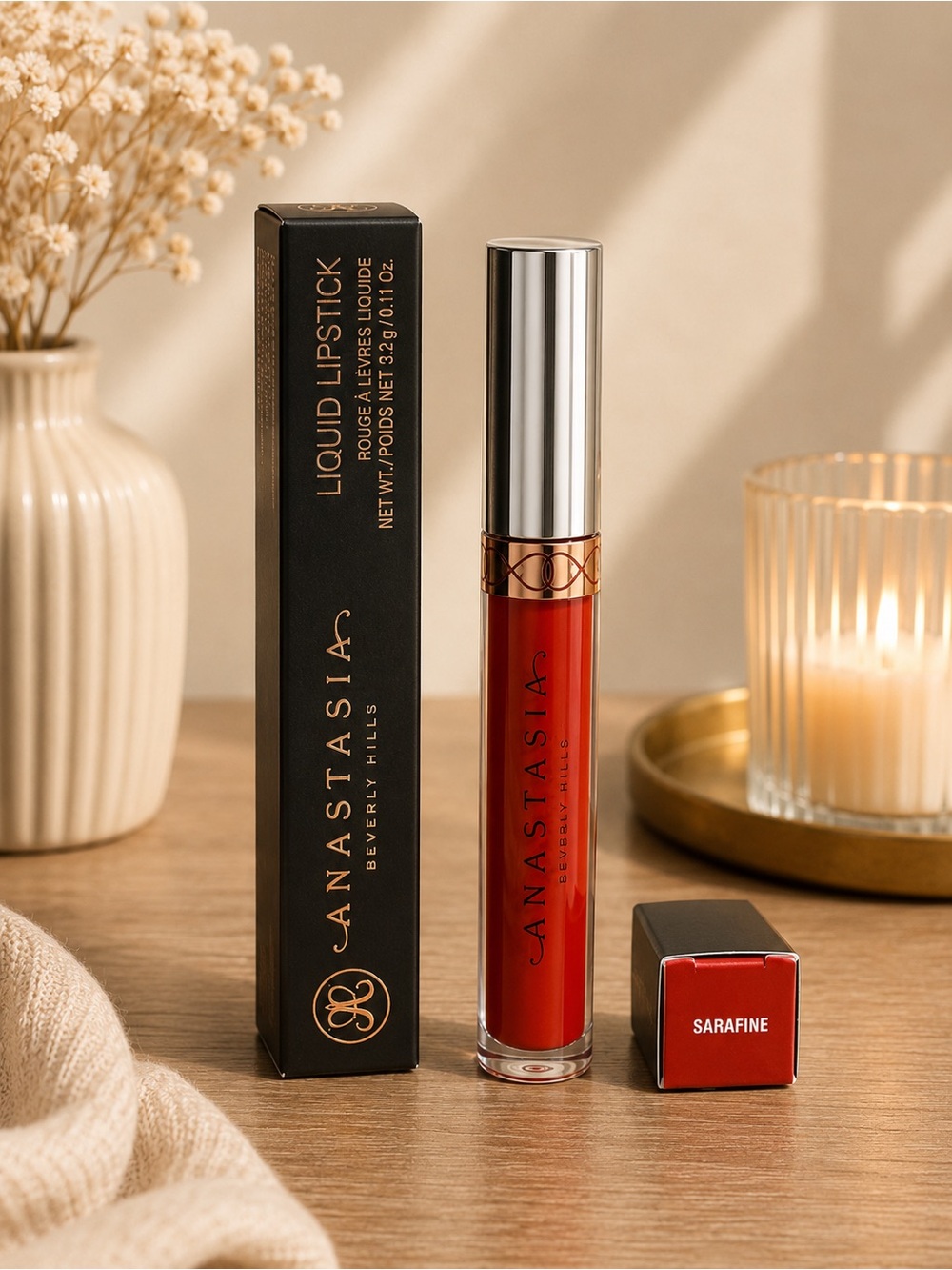 Anastasia Beverly Hills Liquid Lipstick — Sarafine (Red)
